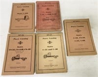 lot of 5 International Parts Catalogs