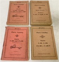lot of 4 International Parts Catalogs