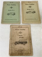 lot of 3 International Parts Catalogs
