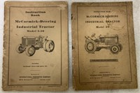 (2) International Tractor Instruction Books