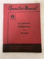 International Farmall Cub Operators Manual