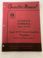 International Farmall M-TA Operators Manual