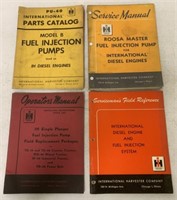 4 IH Manuals, Fue Injectors & Pumps