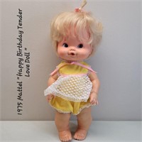 1975 Mattel Happy Birthday Tender Love Baby Doll