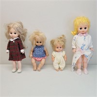 4 Vintage Baby & Fashion Toy Dolls - Playmates +