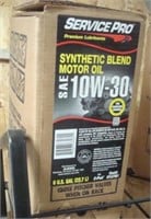 Synthetic 10W-30 Motor Oil in Box