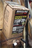 Synthetic 5W-30 Motor Oil in Box