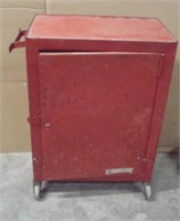 Red Rolling Cabinet