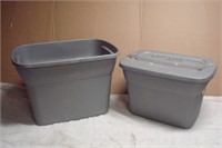 Two Totes - One Lid