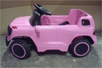 Kid's Vehicle - Pink Car - No Battery