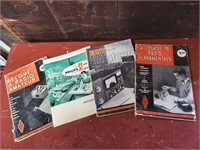 4 Vintage Amateur How to Radio Booklets Phillips