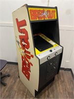 Nice classic 1976 Atari BREAKOUT arcade game BW