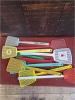 Vintage Illinois Advertising Fly Swatters Lot