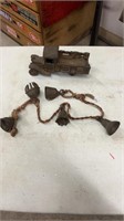 Cast Iron Truck and Bells