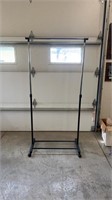 Moveable Clothing Rack