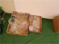 Clear glass items
