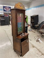 Really old 10 cent LOVE TESTER game needs restored
