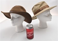 2 chapeaux Indiana Jones