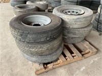 Lot of 6 Assorted Tires