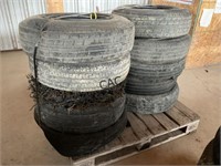 Lot of 10 Assorted Tires