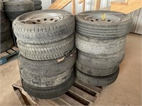 Lot of 10 Assorted Tires