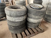 Lot of 10 Assorted Tires