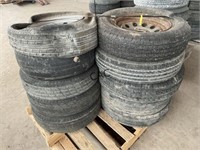 Lot of 10 Assorted Tires