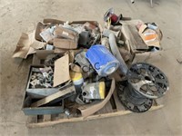 Pallet Lot of Assorted Parts and Wiring
