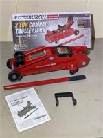 Pittsburgh 2ton Compact Trolley Jack