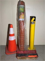 Steel Caution Post-Safety Cones-Fencing-Etc