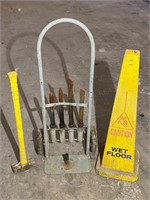 Dolly-Sledge Hammer-Caution Cone