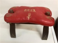 Nice Red and Gold Camel Seat