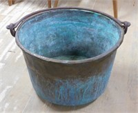 Copper Kindling Pot.