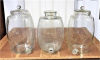 French Glass Apothecary Bottles.