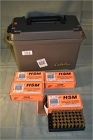 195 cartridges 454 Casull ammo with Cabela's plast