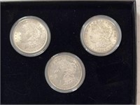 1921 PDS Morgan Dollars Set