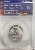 2018S Washington Quarter ANCS RP70 Silver RI