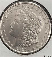 1921S Morgan Dollar UNC