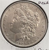 1879 Morgan Dollar  AU