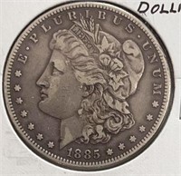 1885S Morgan Dollar