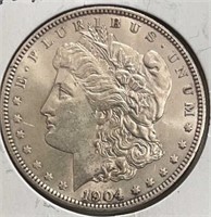 1904O Morgan Dollar UNC