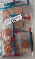 (38) Cents from Mint Sets 1973-1979