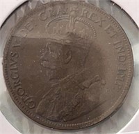 1916 Canadian Large Cent
