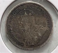 1918 Canadian  5 Cent