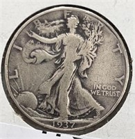 1937 Walking Liberty Half Dollars