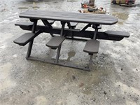 Wooden 8 Seat Picnic Table