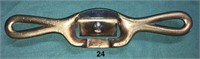 Brass copy of a Stanley No. 68 rabbeting spokeshav