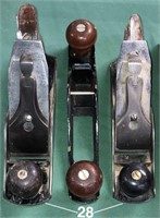 Two Stanley smooth planes & a body and knobs