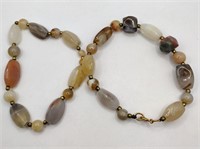 Lot 2 natural Stone bracelets