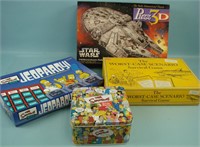 1 Star Wars Puzzle 3 Board Games Jeopardy Simpsons